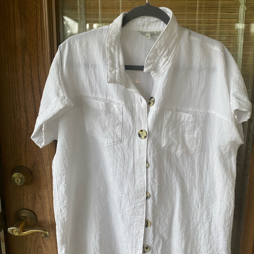 John Mark Ivory Button Down Shirt
